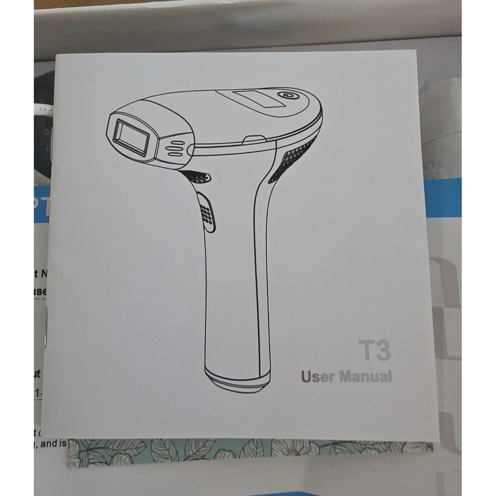 MLAY T3 Home Use IPL Laser Hair Removal Device W/Replaceable Lam Head